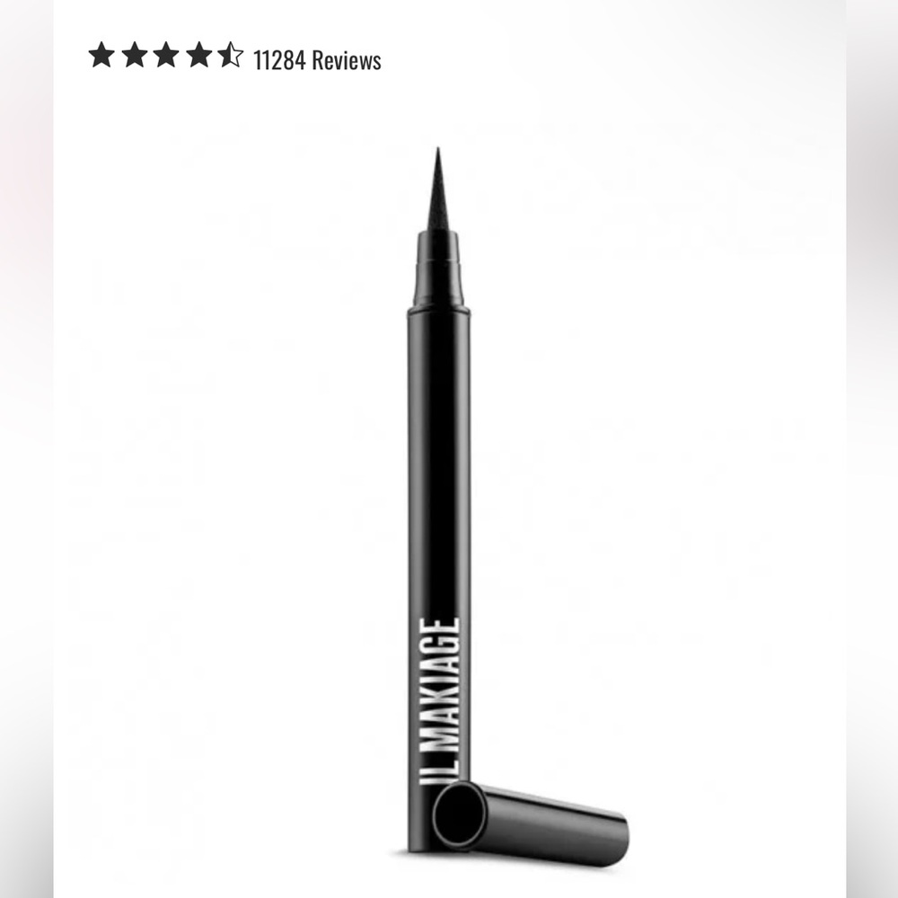 IL MAKIAGE Black InkLiner Liquid Eyeliner Black (two liners)